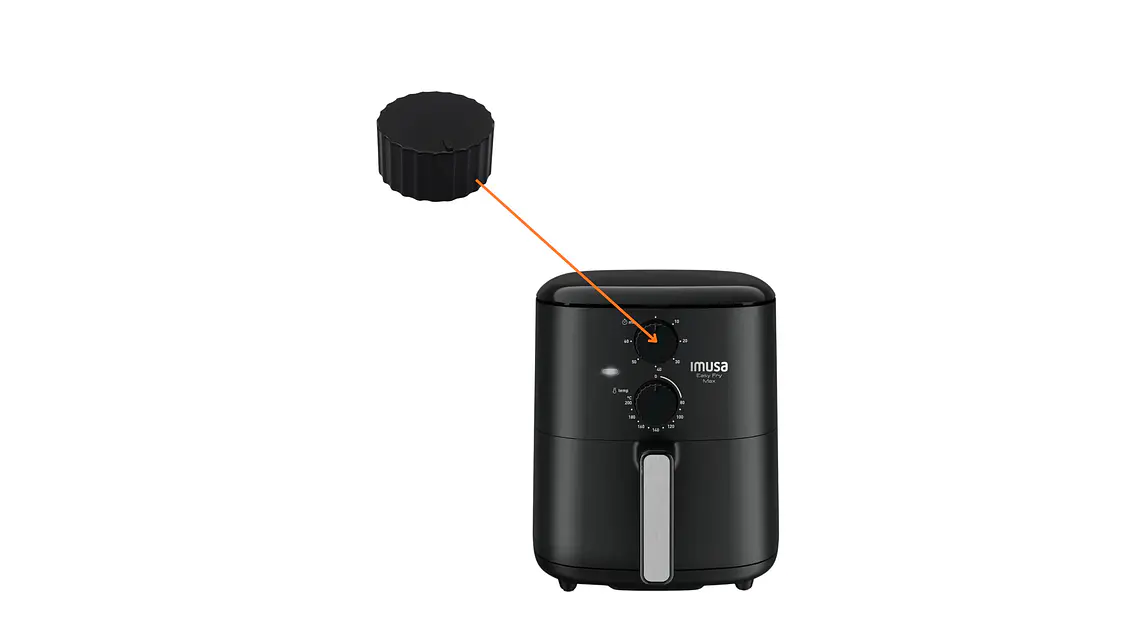 Perilla Temperatura para Freidora Imusa Easy Fry One Ez 3.5 Litros 7