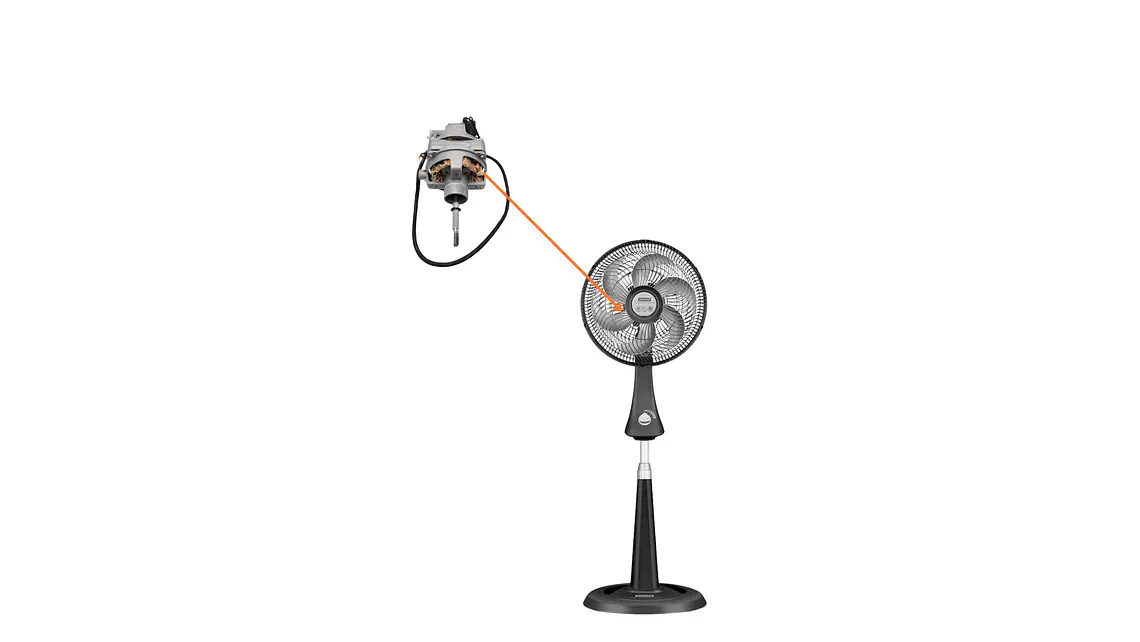 Motor para Ventilador Samurai Turbo 2