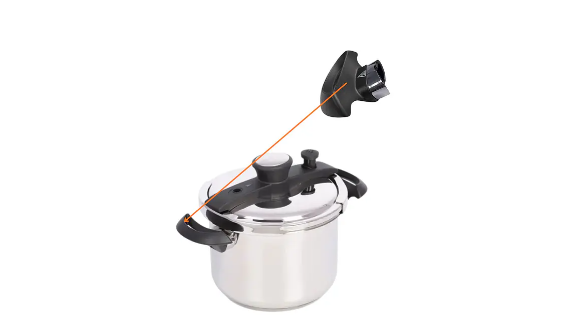Asa para Olla a Presión Universal Easy Click 4 a 7,5 Litros 3