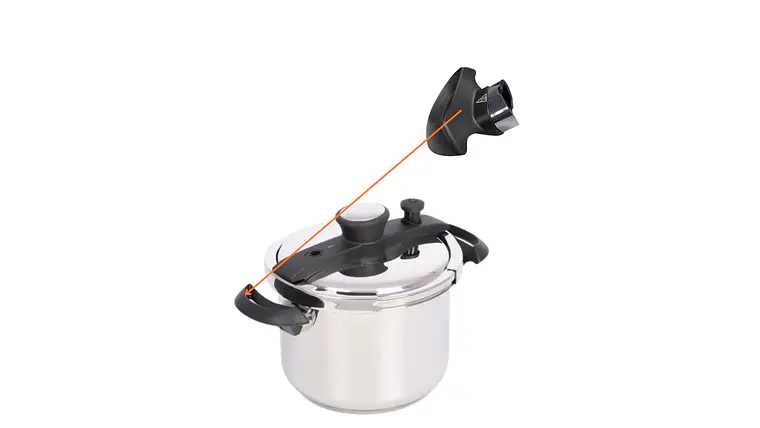 Asa para Olla a Presión Universal Easy Click 4 a 7,5 Litros 3