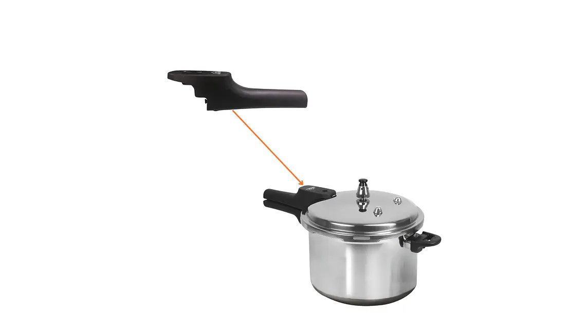 Manija para Tapa Acero Inoxidable Olla a Presión Home Elements 6