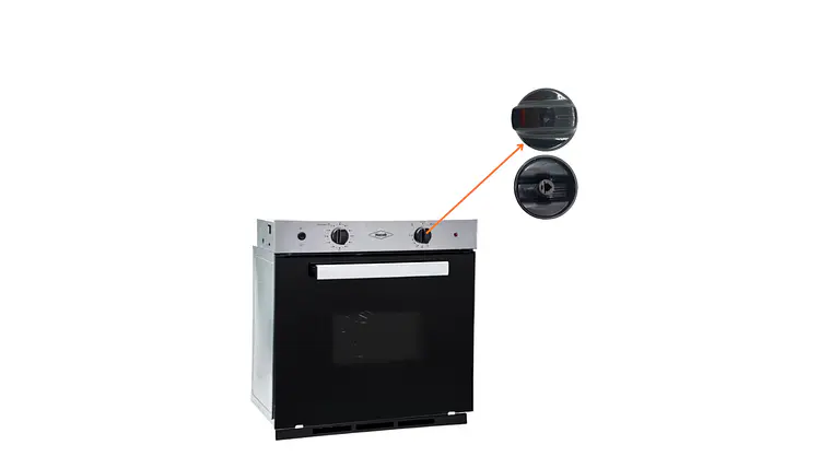 Perilla negra para horno Haceb Aquiles x 2 unidades 3