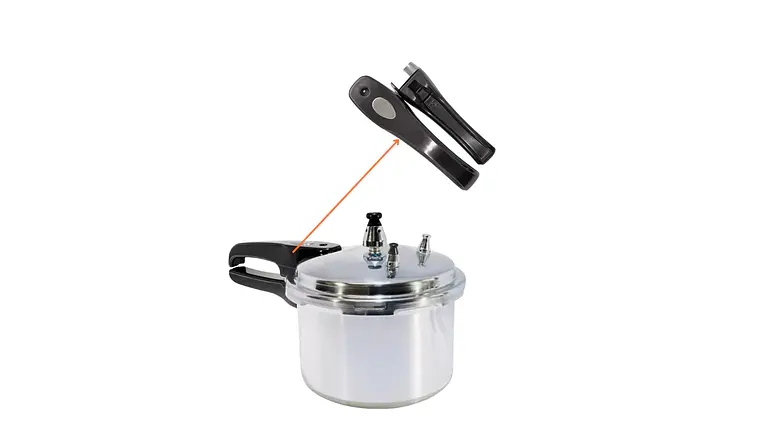 Juego de manijas superior e inferior para olla a presión Home Elements 7 a 11 litros 4
