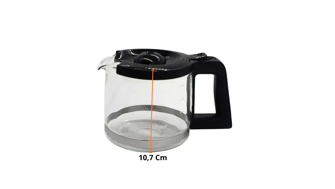 Jarra para cafetera Oster 5 tazas negra BVSTDCS51B 3