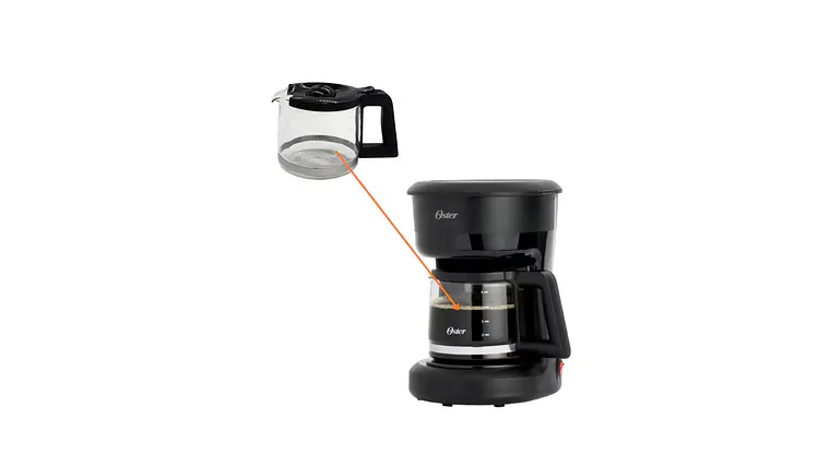 Jarra para cafetera Oster 5 tazas negra BVSTDCS51B 4