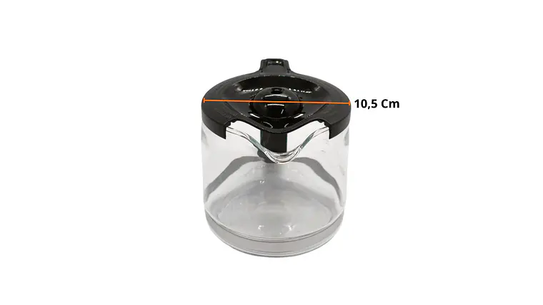 Jarra para cafetera Oster 5 tazas negra BVSTDCS51B 6