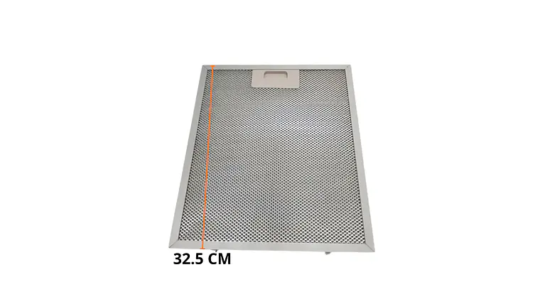 Filtro de aluminio para campana extractora compatible con Abba 4