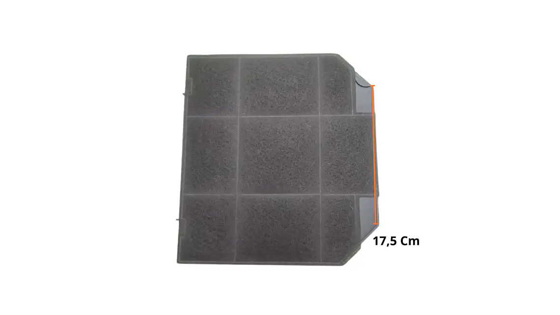 Filtro cassette de carbón para campana compatible con Faber - GE BREV361SS600 3