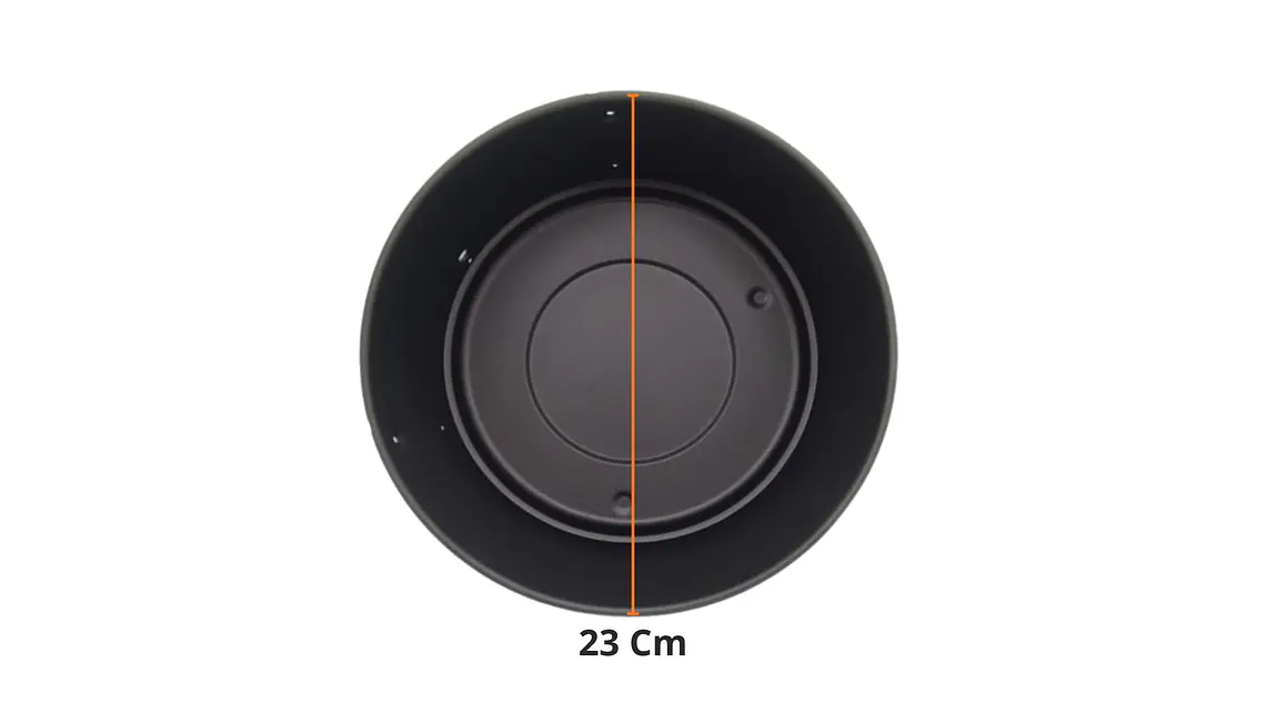 Tazón metálico para freidora Imusa Air Fry Ultra Digital 4,2 L y Mecánica 4 L 2