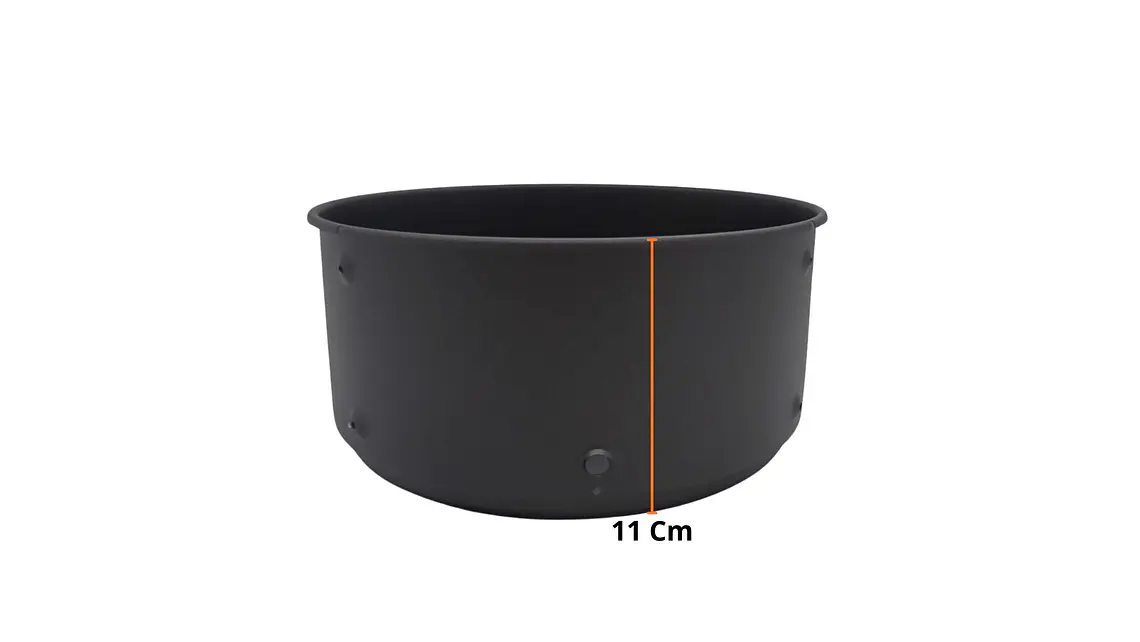 Tazón metálico para freidora Imusa Air Fry Ultra Digital 4,2 L y Mecánica 4 L 7