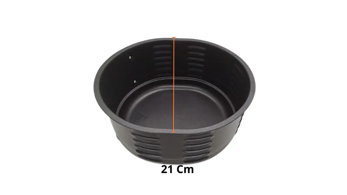 Tazón metálico para freidora Imusa Quick Fry 3,5 L 5