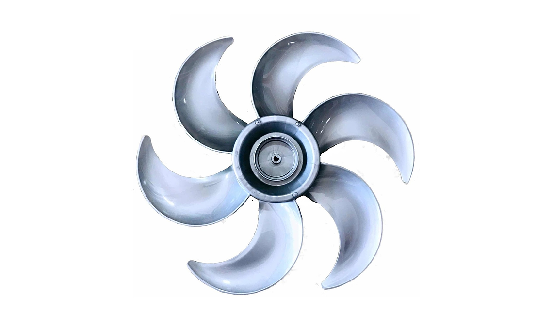 Helice 6 Aspas Para Ventilador Samurai Turbo 1