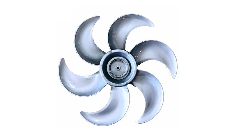 Helice 6 Aspas Para Ventilador Samurai Turbo 1