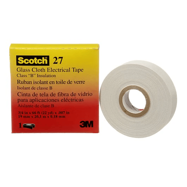 Cinta 3M Scotch 27 Fibra de Vidrio