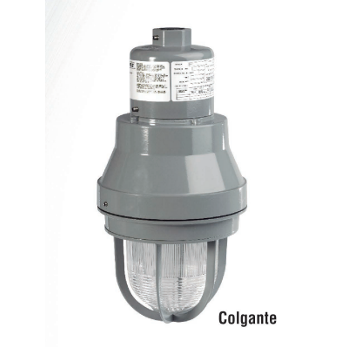 Luminaria industrial colgante 27.19.3740 a prueba de exp..