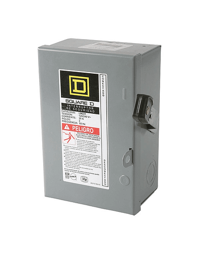 Interruptor de seguridad LM322 Square D