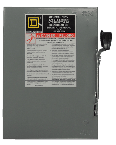 Safety switch 2p, 30A D221N