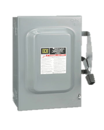 Safety switch 2p, 60A D222N