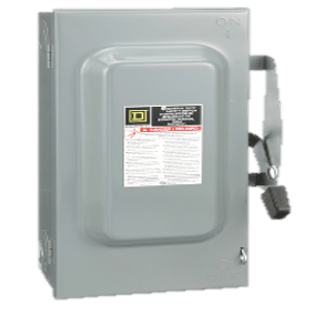 Safety switch 2p, 60A D222N