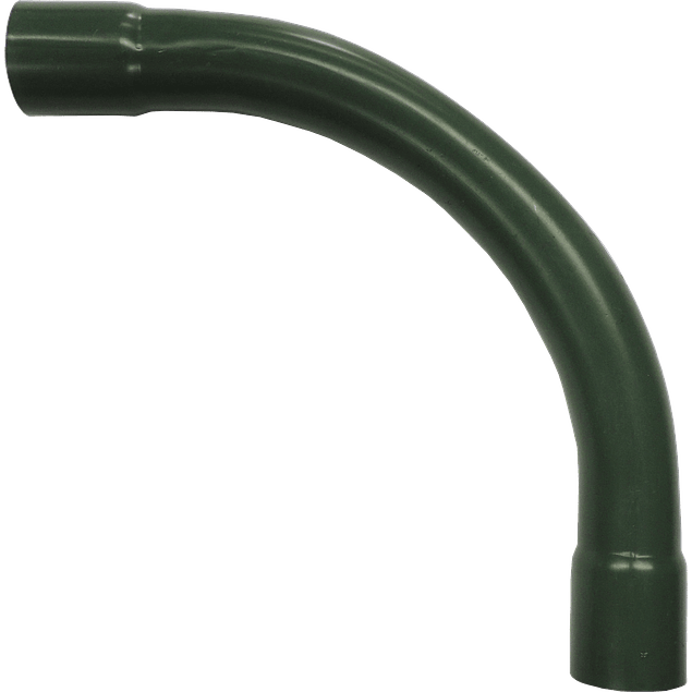 Elbow for heavy PVC pipe