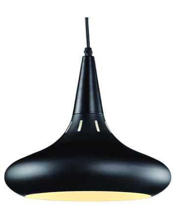 Lámpara LED negra decorativa LC531B