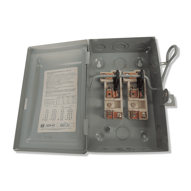 2x30 safety switch with fuse