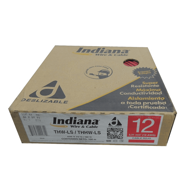 Cable Calibre 12 Indiana 