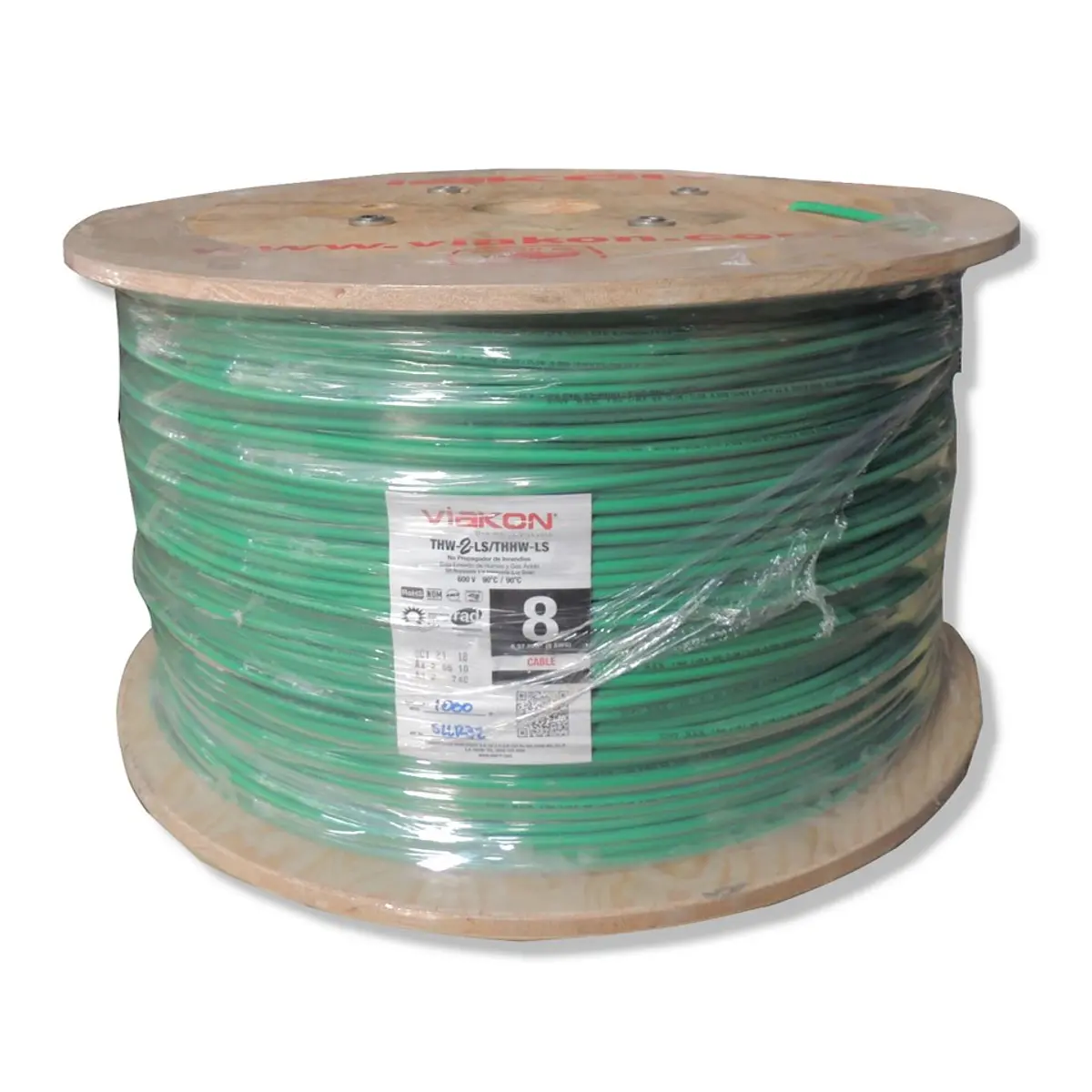 Reel cable 8 gauge low-smoke
