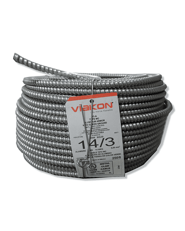 Cable Armoflex 3x14 (1H) Tipo MC
