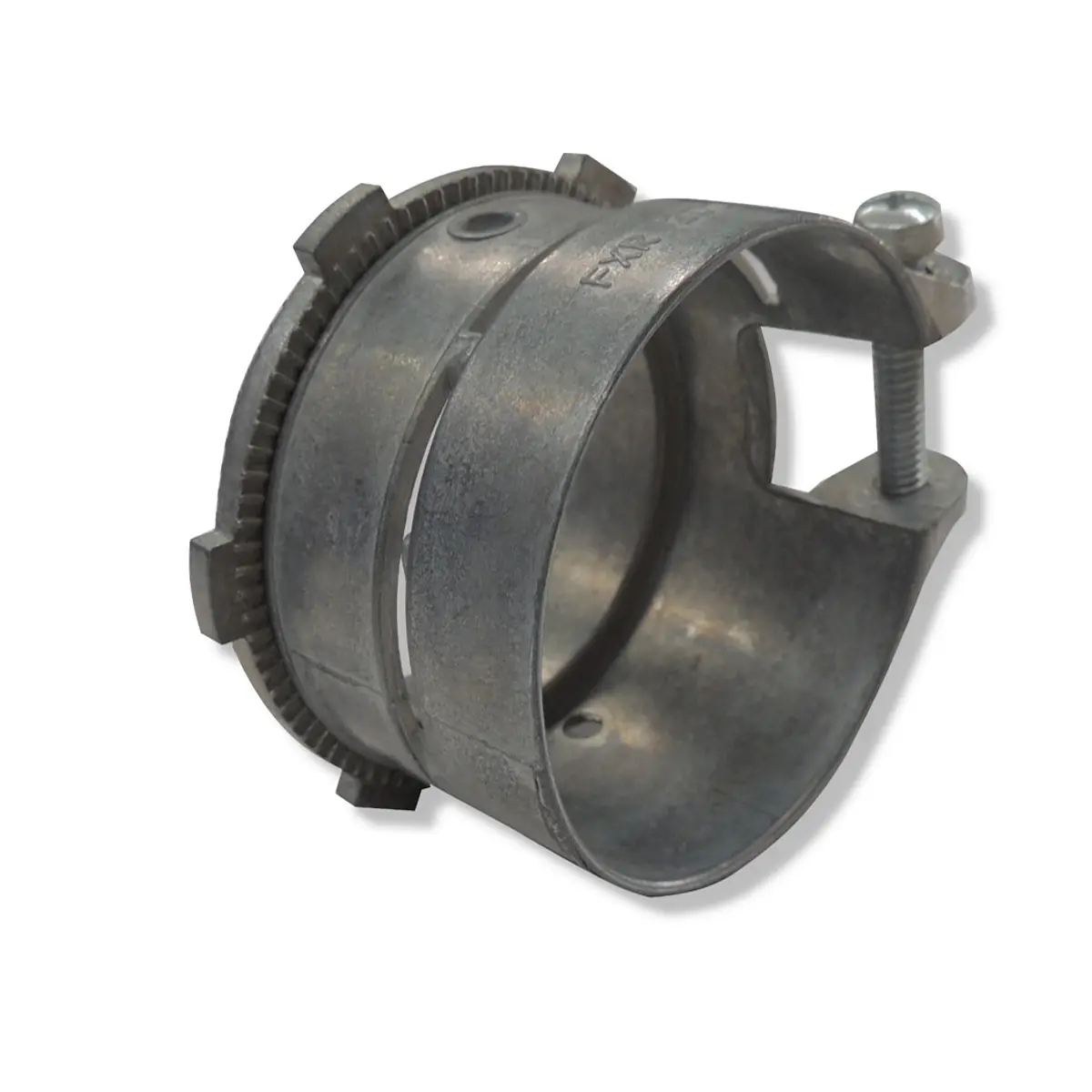 Straight flexible connector