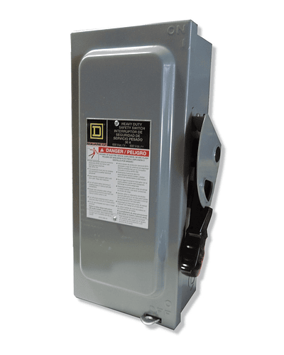 Interruptor de seguridad 3P 30A 600V H361