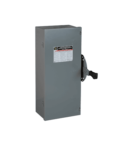 Interruptor de doble tiro 3P 100A 600V DTU363