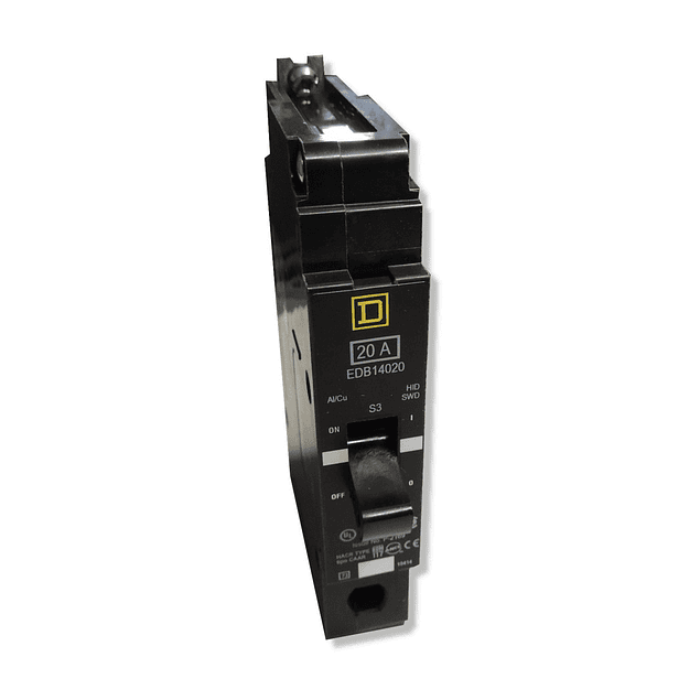 Interruptor termomagnetico 1P modelo EDB 