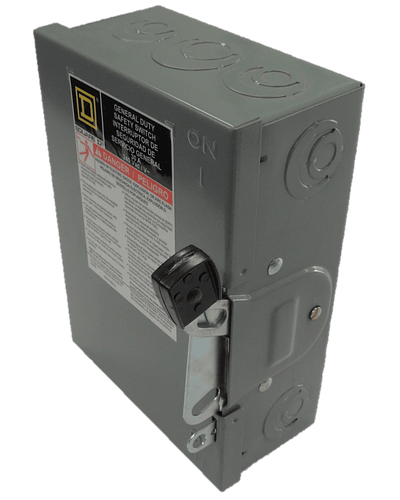 Safety switch model HU without fuse holder