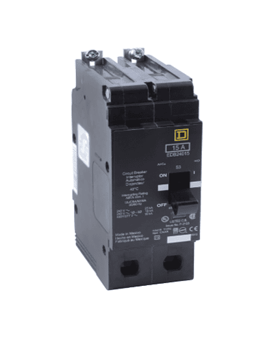 Interruptor termomagnetico 2P modelo EDB