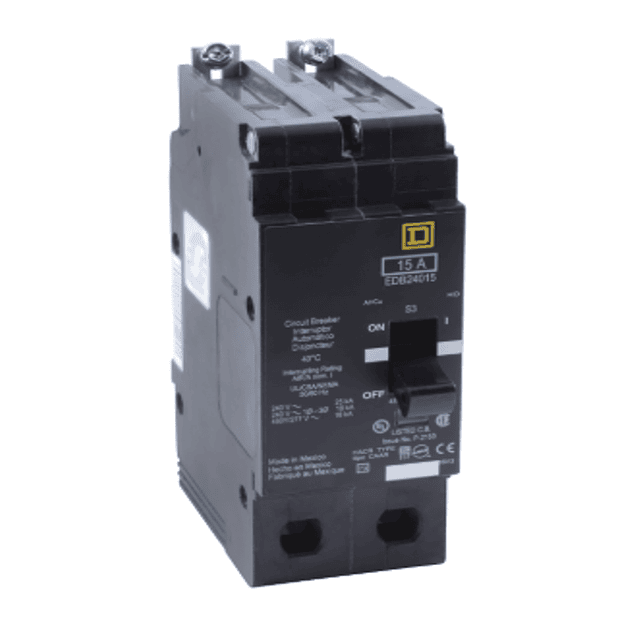 2P thermomagnetic switch model EDB