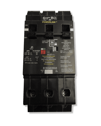 Interruptor termomagnetico G3 modelo ECB