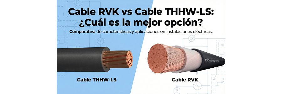 Cable RVK vs Cable THHW-LS: ¿Cuál es la mejor opción?