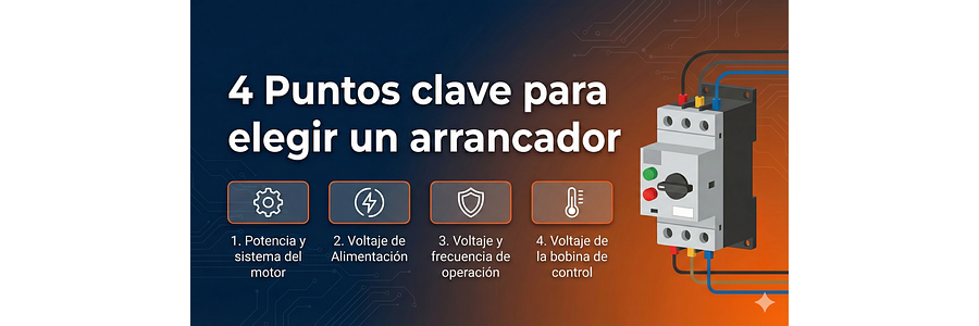 4 Puntos clave para elegir un arrancador