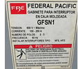 GABINETE MOD. GFSN1 MCA. FEDERAL PACIFIC