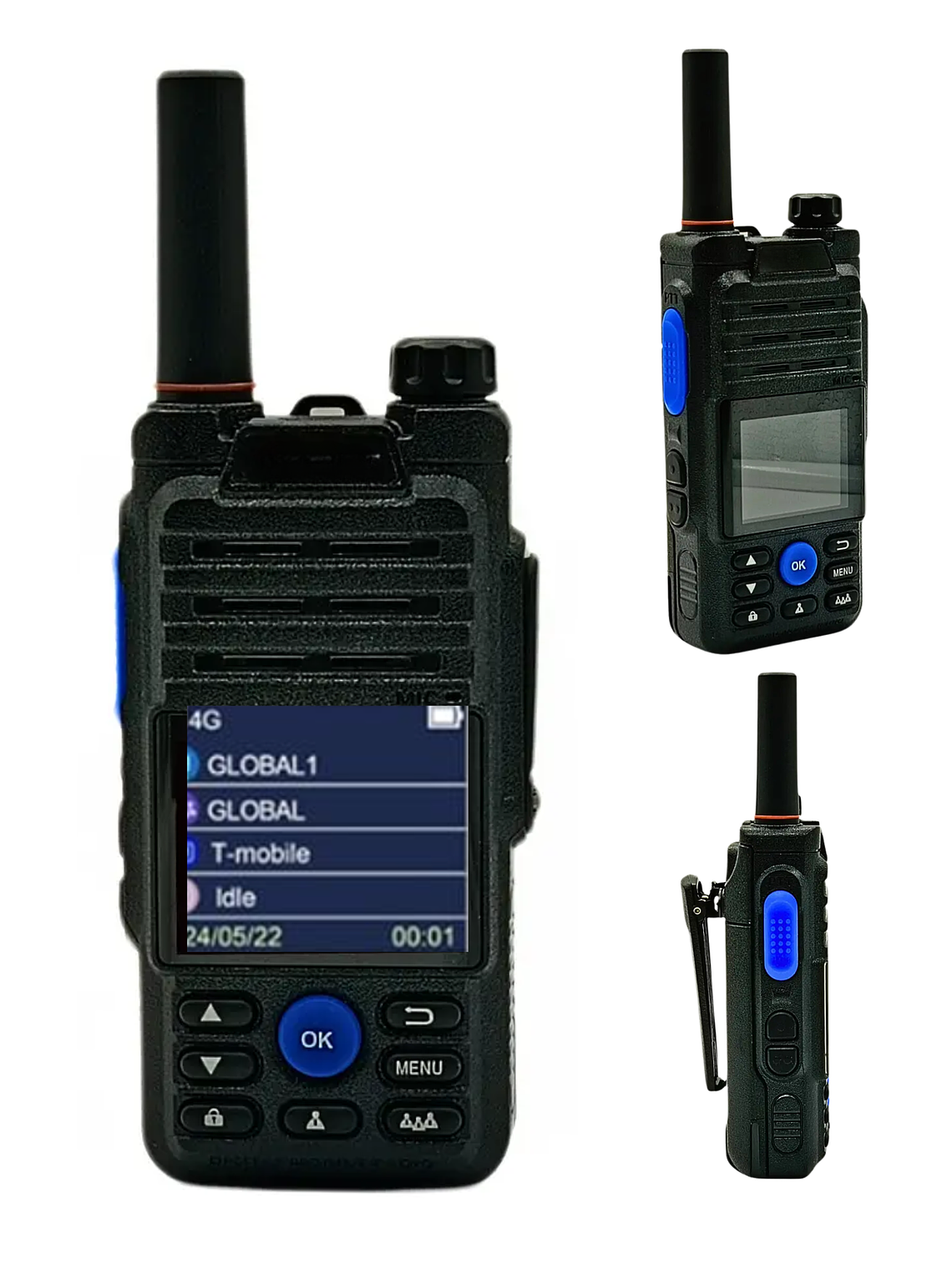 Radio Global POC Orange-Blue Poc 4g Wi-fi Licencia + Chip Gratis  7