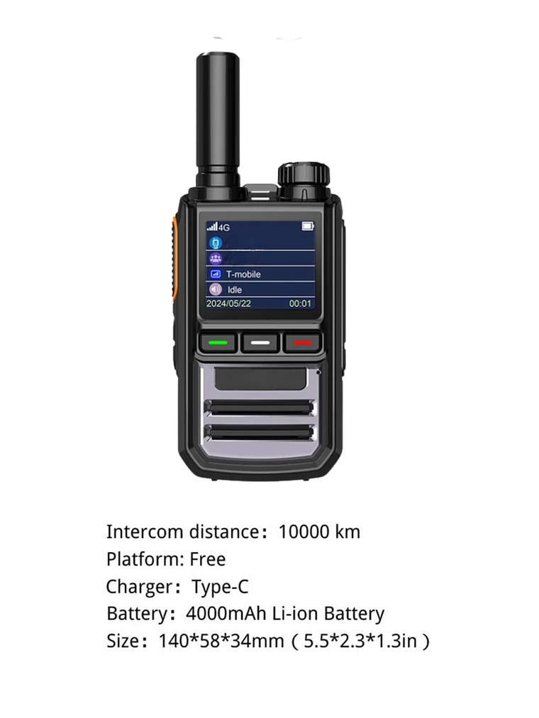 Radio Global POC GP220 Poc 4g Wi-fi Licencia + Chip Gratis 4