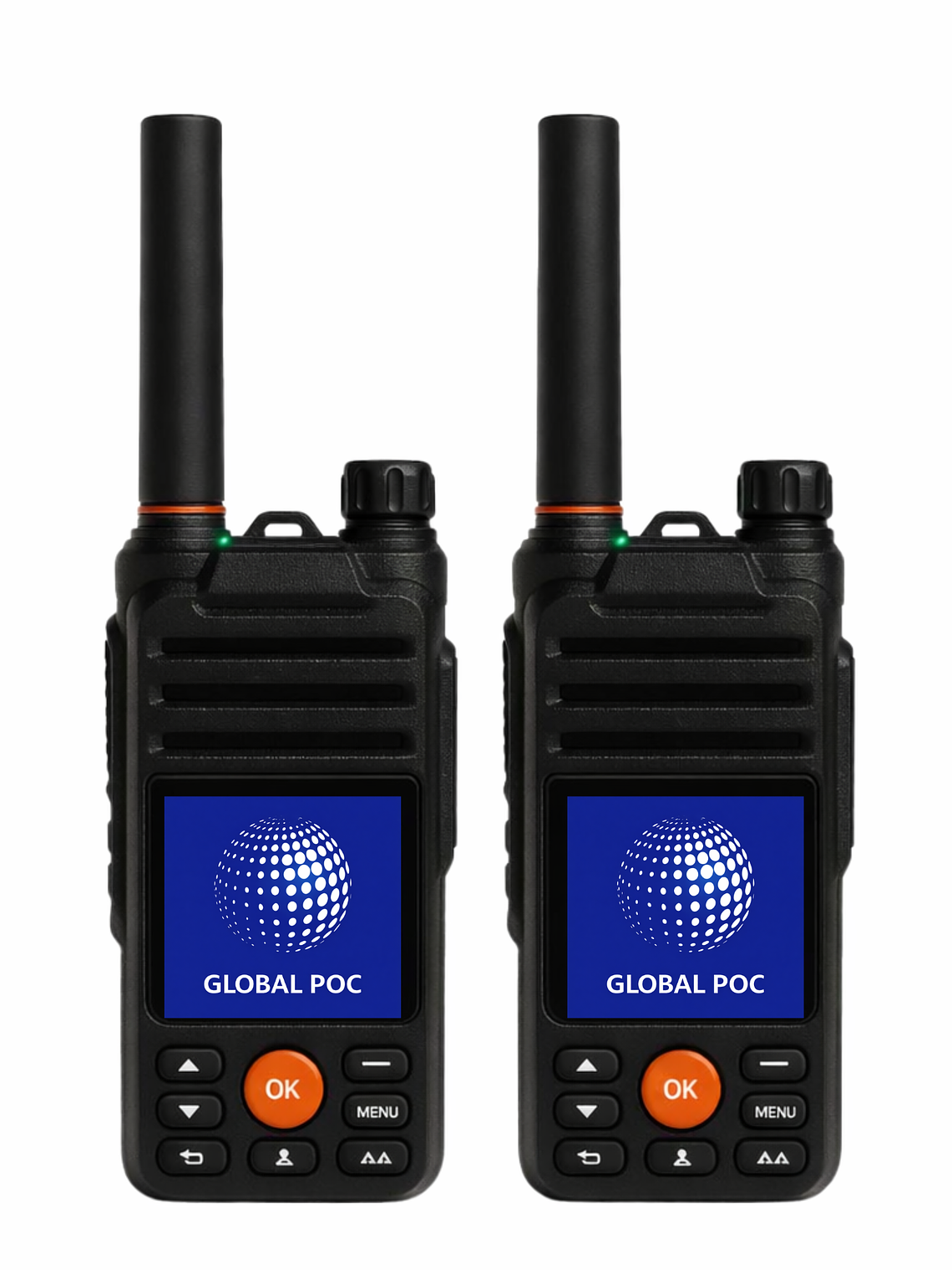 2 Radios Global POC Orange-Blue 4g Wi-fi Licencia + Chip Gratis  1