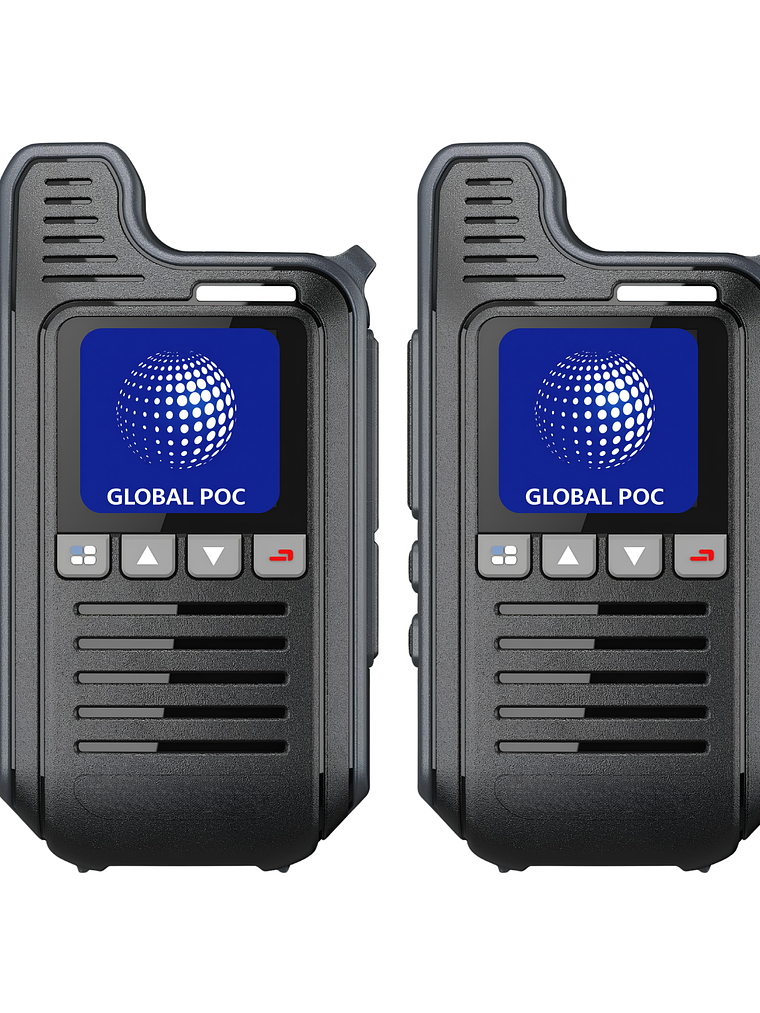2 Radios Global POC GP68 4g  Licencia + Chip Gratis por un año 1