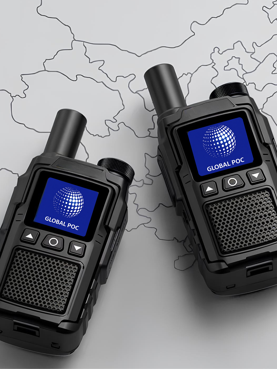 2 Radios Global POC GP18 4g  Licencia + Chip Gratis 7