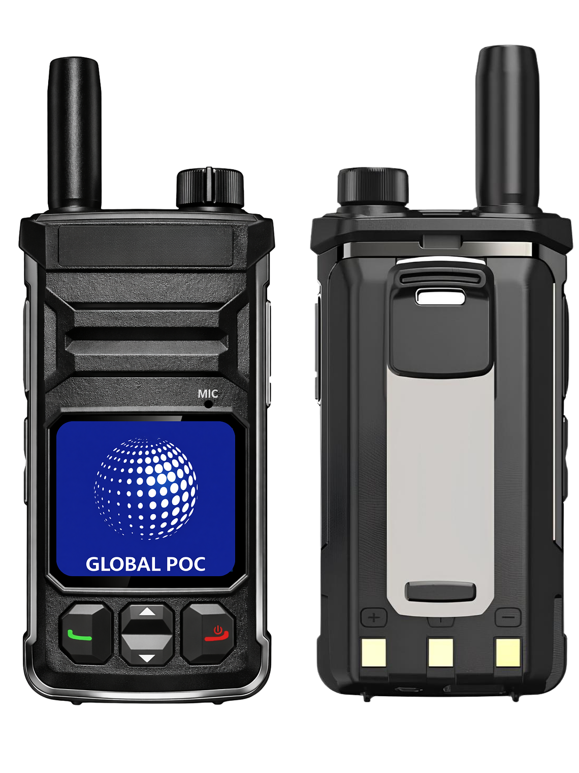 2 Radios Global POC GP-T6 4g  Licencia + Chip Gratis 4