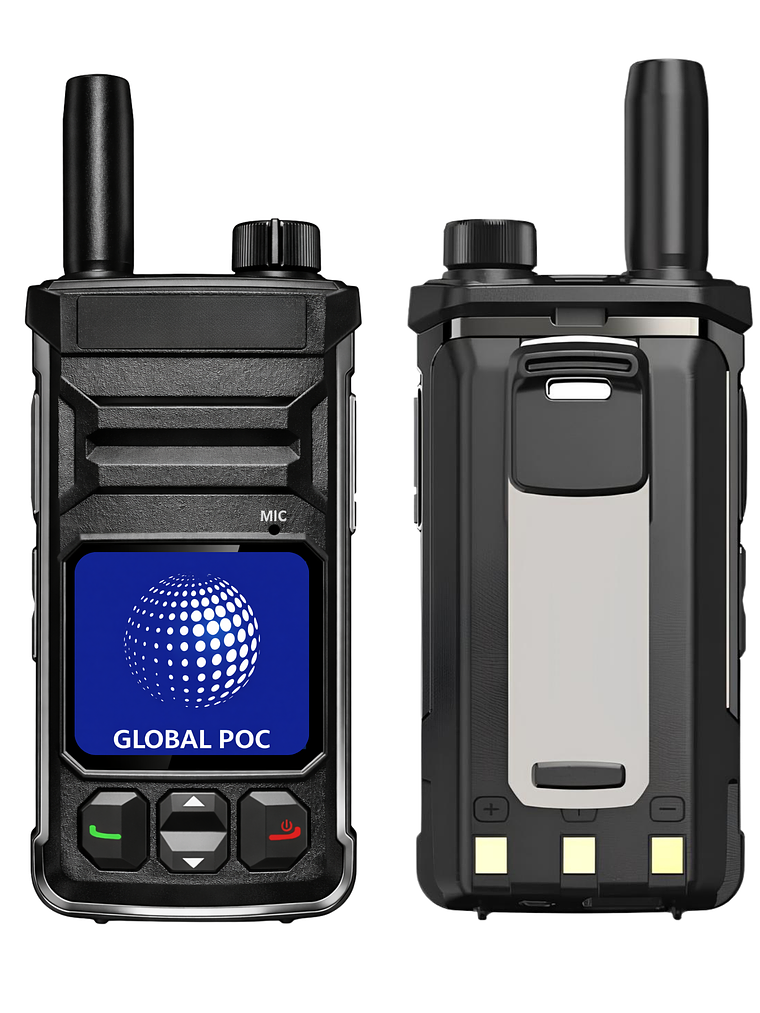 2 Radios Global POC GP-T6 4g  Licencia + Chip Gratis 4