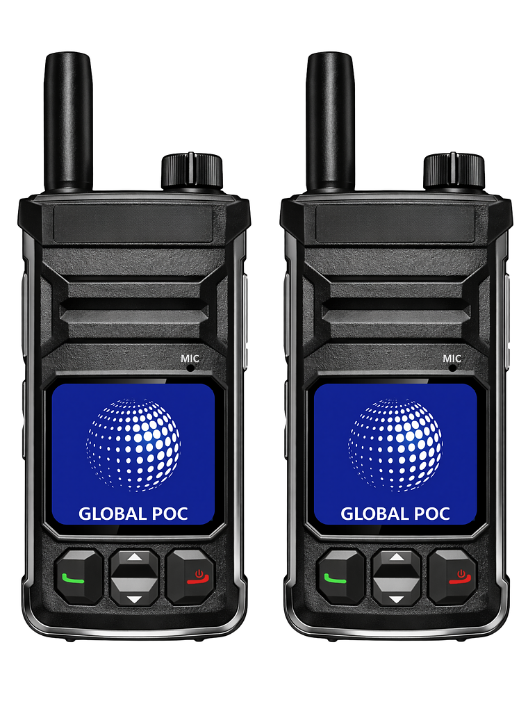2 Radios Global POC GP-T6 4g  Licencia + Chip Gratis 1