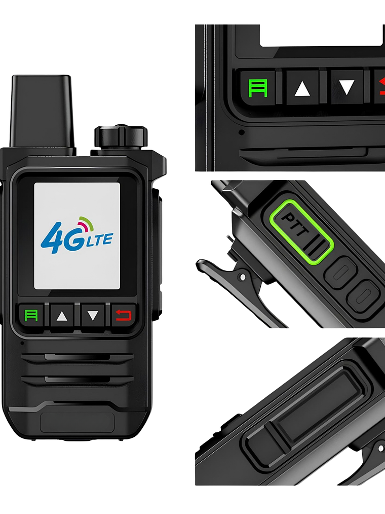 2 Radios Global POC GP-K6 4g  Licencia + Chip Gratis 6