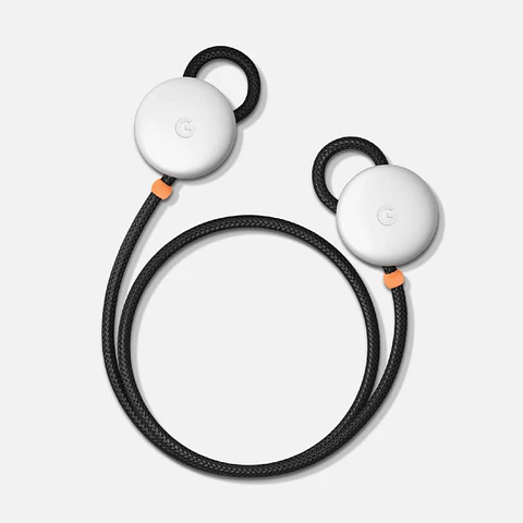 Audífonos pixel buds rechg case clearly - white
